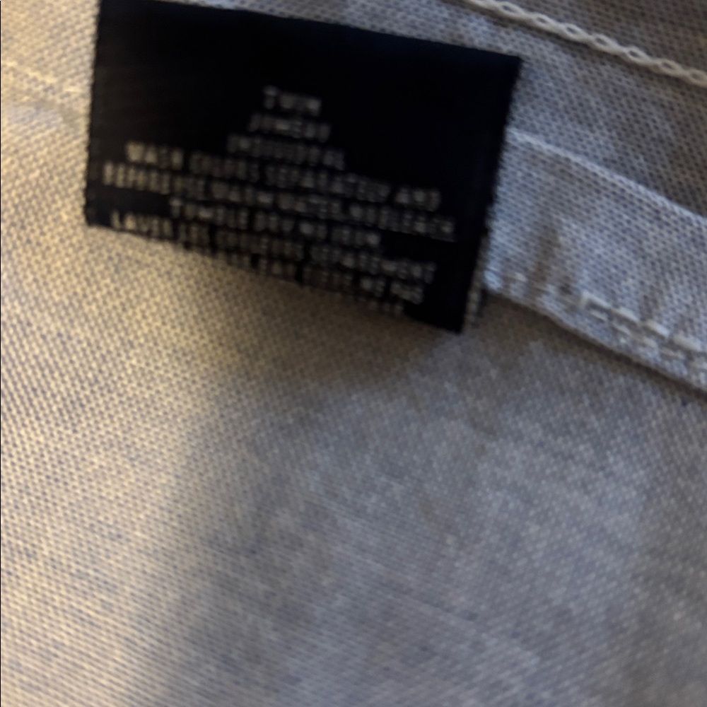 Polo Ralph Lauren Chambray 100% Cotton Twin Sheet Vintage - Picture 3 of 3